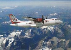 Alliance Air ATR-42 - postcard