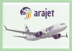 Arajet Boeing 737-800 - postcard