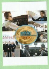 Arkia Israeli Airlines Embraer & ATR - Crew Stewardess Pilot - postcard