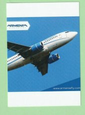 Armenia Aircompany Boeing 737 - postcard