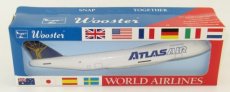 Atlas Air Boeing 747-200F 1/250 scale desk model Wooster