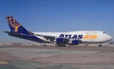 Atlas Air Boeing 747-400 N459MC postcard