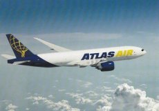 Atlas Air Boeing 777F - postcard