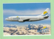 Aviolet Boeing 737 - postcard