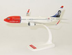 Norwegian Boeing 737-800 1/200 scale desk model