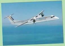 Bahamasair Dash DHC 8 Q400 - postcard