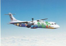 Bangkok Air ATR-72 HS-PGG - postcard