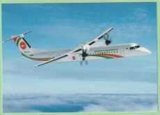 Biman Bangladesh Airlines Dash DHC 8 Q400 - postcard