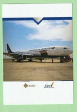 BoA Boliviana De Aviacion Boeing 767 - postcard