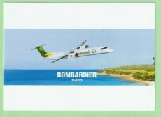 Camair Co Dash DHC-8 Q400 - postcard