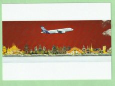 Cambodia Airways Airbus A320 postcard