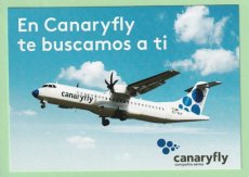 Canaryfly ATR-72 - postcard