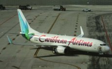 Caribbean Airlines Boeing 737-800 9Y-BGI postcard