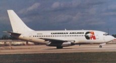 Caribbean Airlines Boeing 737 N303VA postcard