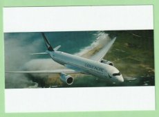 Cathay Pacific Airbus A350 - postcard