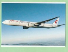 China Eastern Airlines Boeing 777-300ER - postcard