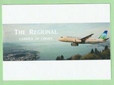 Daallo Airlines Airbus A320 - postcard