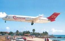 DCA - Dutch Caribbean Airlines Curacao DC-9-31 PJ-SNK postcard