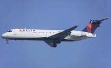 Delta Airlines Boeing 717 N935AT postcard