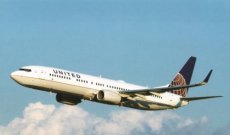 United Airlines Boeing 737-900ER N53442 postcard