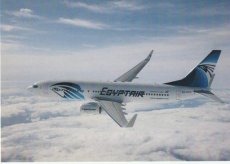 Egyptair Boeing 737 - postcard