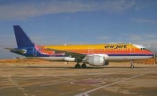 EIRjet / Air Jamaica Airbus A320-200 EI-DKG postcard