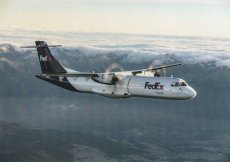 Fedex Federal Express ATR 72 - postcard