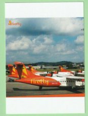 Firefly Airlines ATR-72 - postcard