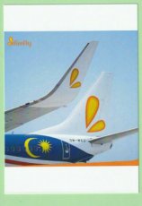 Firefly Airlines Boeing 737 - postcard