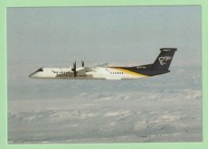 Flugfelag Islands Dash DHC-8 Q400 - postcard