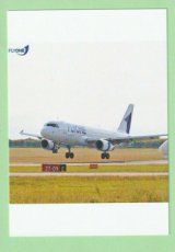 Fly One Airbus A320 - postcard