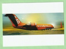 Fly540 Canadair CRJ - postcard