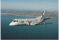 Flybe Saab 340 - postcard