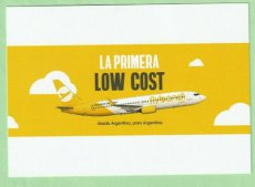 Flybondi Boeing 737 - postcard