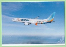 Flydubai Boeing 737 MAX 8 - postcard