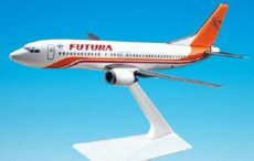 Futura International Airways Boeing 737-400 1/185 scale desk model Long Prosper