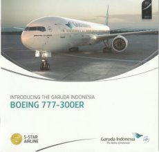 Garuda Indonesia brochure - Introducing the Garuda Indonesia Boeing 777-300ER