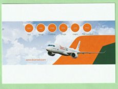 Ibom Air Airbus A220 - postcard