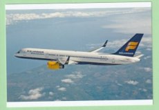 Icelandair Boeing 757 - postcard