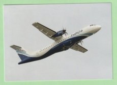 IndiGo ATR-72 - postcard