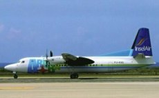 Insel Air Fokker 50 PJ-KVG @ Aruba 2015