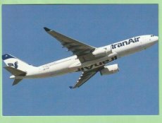 Iran Air Airbus A330 - postcard