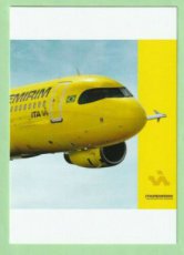 Itapemirim Transportes Aereos Airbus A320 - postcard