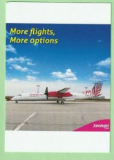 Jambojet DHC Dash 8 Q400 - postcard