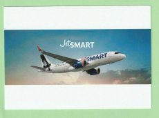 JetSMART Airbus A320 - postcard