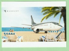 KlasJet Boeing 737 - postcard