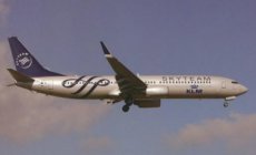 KLM Boeing 737-900 Skyteam cs PH-BXO @ Lisbon postcard