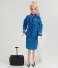 KLM Flight Attendant Stewardess Doll