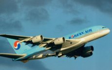 Korean Air Airbus A380-800 HL7612 postcard