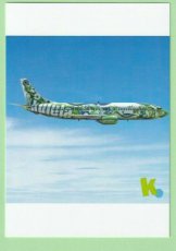 Kulula Airlines Boeing 737 - postcard